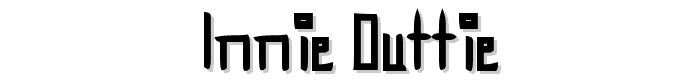 Innie Outtie font